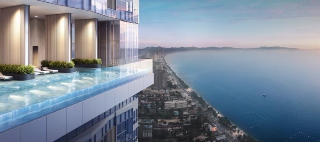 SKY PARK LUCEAN JOMTIEN PATTAYA 3,900,.000 THB .